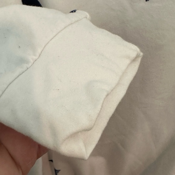 Belle Beach by Kim Gravel French Terry Seaside Drawstring Top American Stars 4X - Picture 5 of 10